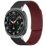 xDfind Litchi Texture Magnetic Silicone Watch Band, For Samsung Galaxy Watch Ultra/Ultra 2025, For Samsung Galaxy Watch8 / 8 Classic, For Samsung Galaxy Watch 7 / 6 / 5 / FE, For Samsung Galaxy Fit3 SM-R390