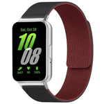 xDfind Litchi Texture Magnetic Silicone Watch Band, For Samsung Galaxy Watch Ultra/Ultra 2025, For Samsung Galaxy Watch8 / 8 Classic, For Samsung Galaxy Watch 7 / 6 / 5 / FE, For Samsung Galaxy Fit3 SM-R390