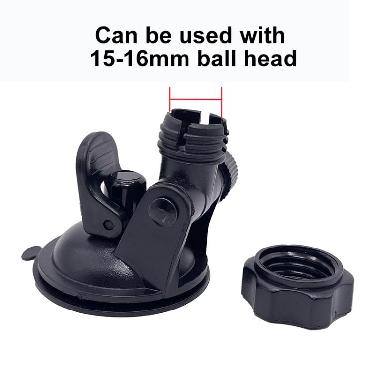 Glass Tile Suction Cup Bracket Base for 15-16mm Ball Head, 55mm, 70mm Black Glue, 70mm Epoxy