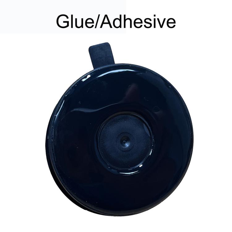 Glass Tile Suction Cup Bracket Base for 15-16mm Ball Head, 55mm, 70mm Black Glue, 70mm Epoxy