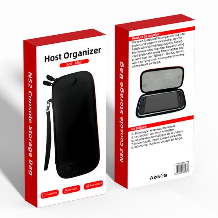 For Nintendo Switch 2 iPlay HBS-2835 Simple Thin Handle Storage Bag with Lanyard, HBS-2835