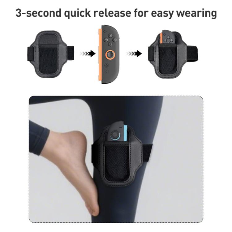 For Nintendo Switch 2 Joy-Con 2pcs iPlay HBS-2860 Handle Adjustable Sports Leg Strap