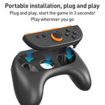 For Nintendo Switch 2 iPlay HBS-2870 4 in 1 Controller Grip Steering Wheel Combination