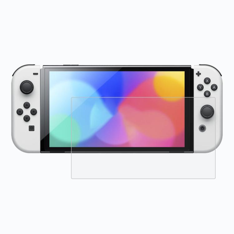 Dust-Free Warehouse HD Curved Edge Tempered Film, For Nintendo Switch 2, For Nintendo Switch OLED, For Nintendo Switch