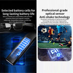 L802 Smart Glasses with 8MP HD Camera Video Recording WiFi Transmission Al Smart Voice Assistant Smart Wearable Headset