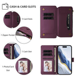 Butterfly Love Flower Multi-card Zipper Wallet Leather Phone Case, For iPhone 15, For iPhone 14 Plus, For iPhone 14 / 13, For iPhone 14 Pro, For iPhone 14 Pro Max, For iPhone 7 / 8 / SE 2022