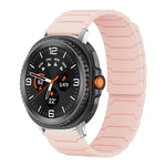 xDfind Magnetic Silicone Watch Band, For Samsung Galaxy Watch Ultra / Ultra 2025, For Samsung Galaxy Watch8 / 8 Classic, For Samsung Galaxy Watch 7 / 6 / 5 / FE