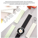 xDfind Magnetic Silicone Watch Band, For Samsung Galaxy Watch Ultra / Ultra 2025, For Samsung Galaxy Watch8 / 8 Classic, For Samsung Galaxy Watch 7 / 6 / 5 / FE