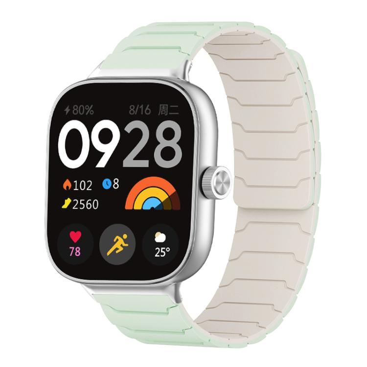 xDfind Magnetic Silicone Watch Band, For Xiaomi Band 10 Pro/9 Pro/Redmi Watch 6/5/4, For Redmi Watch 3 Active / Watch 3 Lite, For Redmi Watch 3