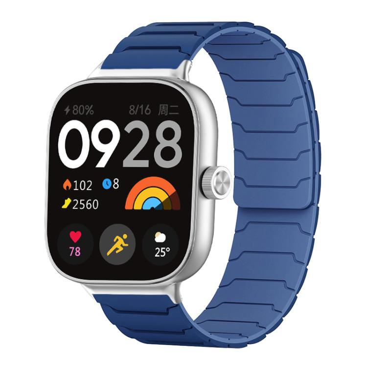 xDfind Magnetic Silicone Watch Band, For Xiaomi Band 10 Pro/9 Pro/Redmi Watch 6/5/4, For Redmi Watch 3 Active / Watch 3 Lite, For Redmi Watch 3