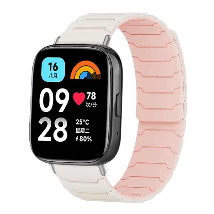 xDfind Magnetic Silicone Watch Band, For Xiaomi Band 10 Pro/9 Pro/Redmi Watch 6/5/4, For Redmi Watch 3 Active / Watch 3 Lite, For Redmi Watch 3