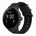 xDfind Ring Buckle Nylon Canvas Watch Band, For Google Pixel Watch4 / Watch3 45mm, For Google Pixel 4 / 3 / 2 / 1 41mm