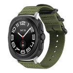 xDfind Ring Buckle Nylon Canvas Watch Band, For Samsung Galaxy Watch Ultra / Ultra 2025, For Samsung Galaxy Watch8 / 8 Classic, For Samsung Galaxy Watch 7 / 6 / 5 / FE, For Samsung Galaxy Fit3 SM-R390