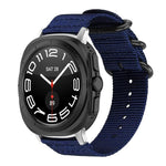 xDfind Ring Buckle Nylon Canvas Watch Band, For Samsung Galaxy Watch Ultra / Ultra 2025, For Samsung Galaxy Watch8 / 8 Classic, For Samsung Galaxy Watch 7 / 6 / 5 / FE, For Samsung Galaxy Fit3 SM-R390