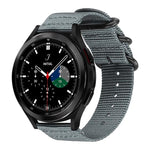 xDfind Ring Buckle Nylon Canvas Watch Band, For Samsung Galaxy Watch Ultra / Ultra 2025, For Samsung Galaxy Watch8 / 8 Classic, For Samsung Galaxy Watch 7 / 6 / 5 / FE, For Samsung Galaxy Fit3 SM-R390