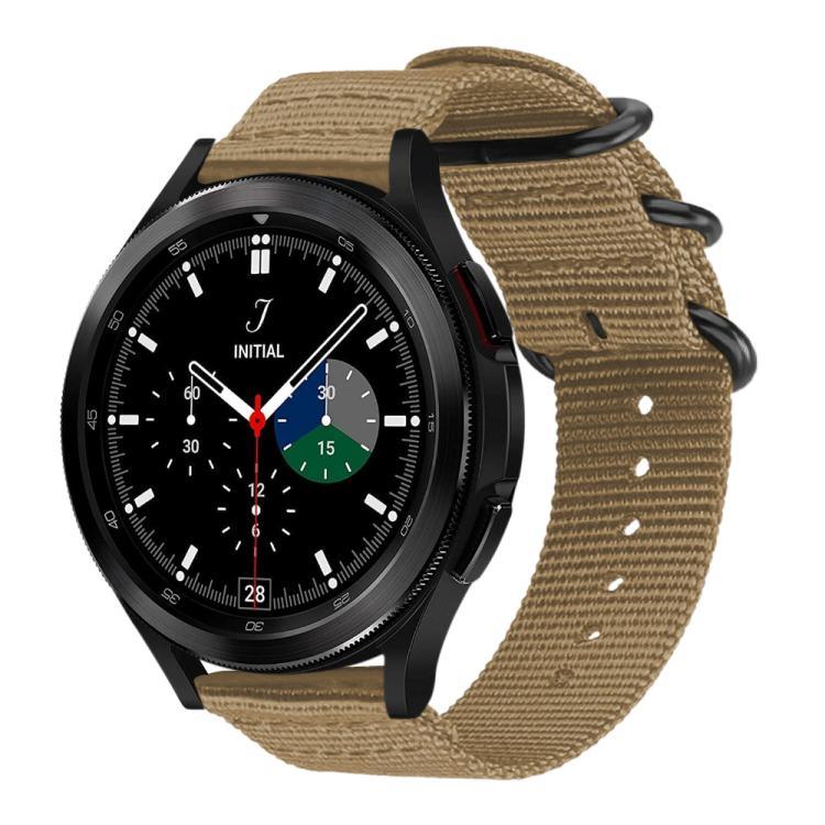 xDfind Ring Buckle Nylon Canvas Watch Band, For Samsung Galaxy Watch Ultra / Ultra 2025, For Samsung Galaxy Watch8 / 8 Classic, For Samsung Galaxy Watch 7 / 6 / 5 / FE, For Samsung Galaxy Fit3 SM-R390