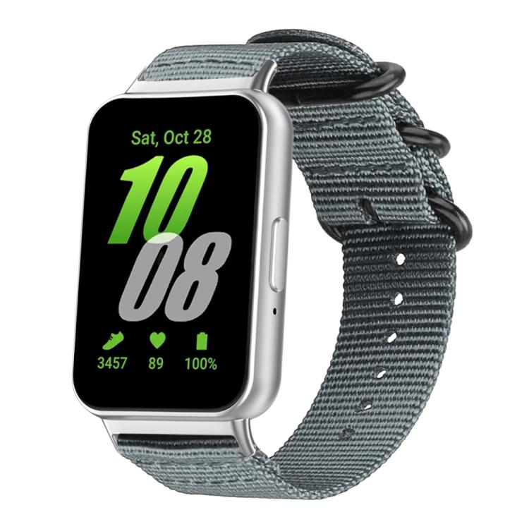 xDfind Ring Buckle Nylon Canvas Watch Band, For Samsung Galaxy Watch Ultra / Ultra 2025, For Samsung Galaxy Watch8 / 8 Classic, For Samsung Galaxy Watch 7 / 6 / 5 / FE, For Samsung Galaxy Fit3 SM-R390