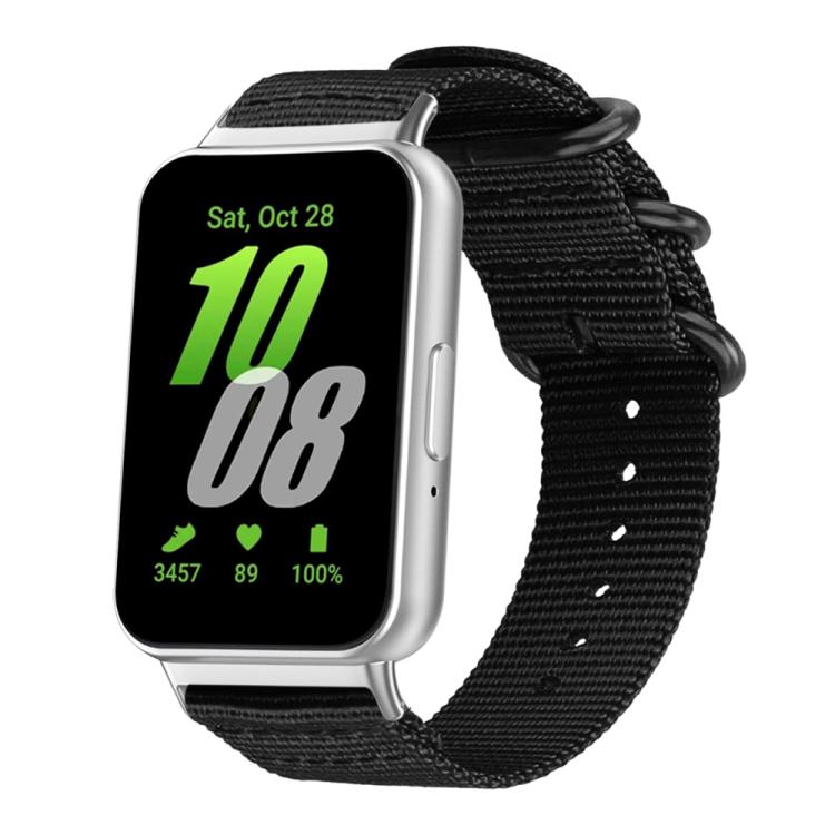 xDfind Ring Buckle Nylon Canvas Watch Band, For Samsung Galaxy Watch Ultra / Ultra 2025, For Samsung Galaxy Watch8 / 8 Classic, For Samsung Galaxy Watch 7 / 6 / 5 / FE, For Samsung Galaxy Fit3 SM-R390