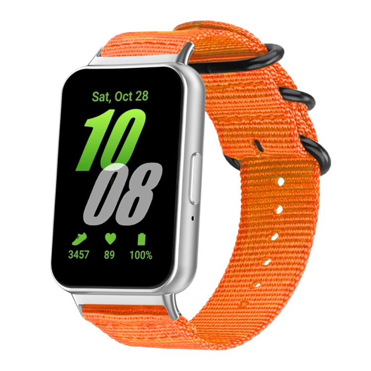 xDfind Ring Buckle Nylon Canvas Watch Band, For Samsung Galaxy Watch Ultra / Ultra 2025, For Samsung Galaxy Watch8 / 8 Classic, For Samsung Galaxy Watch 7 / 6 / 5 / FE, For Samsung Galaxy Fit3 SM-R390