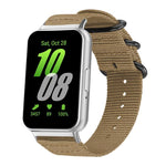 xDfind Ring Buckle Nylon Canvas Watch Band, For Samsung Galaxy Watch Ultra / Ultra 2025, For Samsung Galaxy Watch8 / 8 Classic, For Samsung Galaxy Watch 7 / 6 / 5 / FE, For Samsung Galaxy Fit3 SM-R390