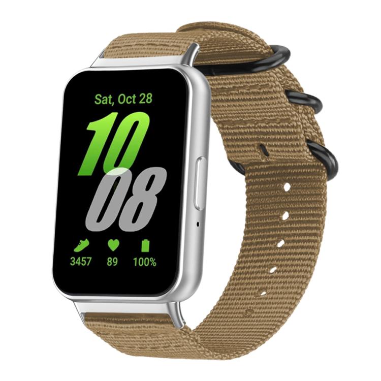 xDfind Ring Buckle Nylon Canvas Watch Band, For Samsung Galaxy Watch Ultra / Ultra 2025, For Samsung Galaxy Watch8 / 8 Classic, For Samsung Galaxy Watch 7 / 6 / 5 / FE, For Samsung Galaxy Fit3 SM-R390