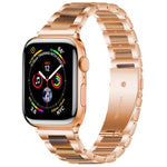 xDfind Three Beads Metal Resin Watch Band, For Apple Watch 42 / 44 / 45 / 46 / 49mm, For Apple Watch 38 / 40 / 41 / S10 42mm