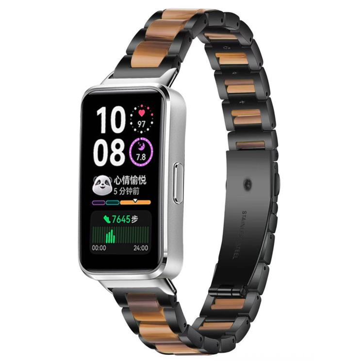 xDfind Three Beads Metal Resin Watch Band, For Huawei Watch Fit4 / Fit4 Pro / Fit3, For Huawei Band 10 / 9 / 8