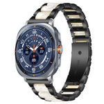 xDfind Three Beads Metal Resin Watch Band, For Samsung Galaxy Watch Ultra/Ultra 2025, For Samsung Galaxy Watch8 / 8 Classic, For Samsung Galaxy Watch 7 / 6 / 5 / FE