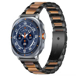 xDfind Three Beads Metal Resin Watch Band, For Samsung Galaxy Watch Ultra/Ultra 2025, For Samsung Galaxy Watch8 / 8 Classic, For Samsung Galaxy Watch 7 / 6 / 5 / FE