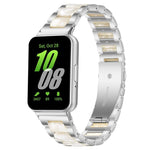 xDfind Three Beads Metal Resin Watch Band, For Samsung Galaxy Fit3 SM-R390