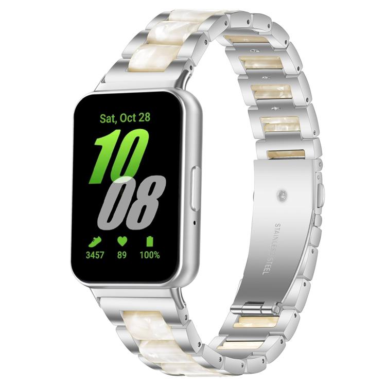 xDfind Three Beads Metal Resin Watch Band, For Samsung Galaxy Fit3 SM-R390