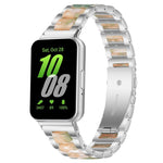 xDfind Three Beads Metal Resin Watch Band, For Samsung Galaxy Fit3 SM-R390