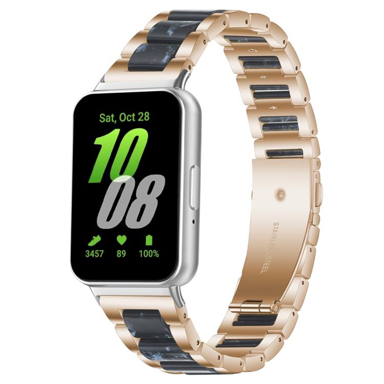 xDfind Three Beads Metal Resin Watch Band, For Samsung Galaxy Fit3 SM-R390