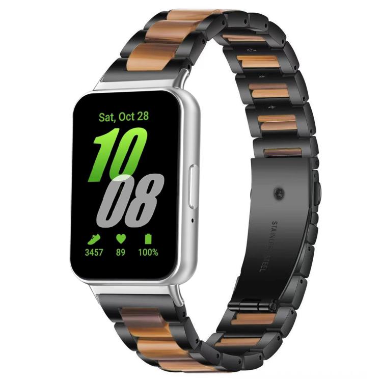 xDfind Three Beads Metal Resin Watch Band, For Samsung Galaxy Fit3 SM-R390