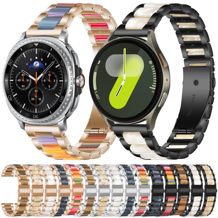 xDfind Three Beads Metal Resin Watch Band, For Samsung Galaxy Fit3 SM-R390