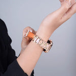 xDfind Three Beads Metal Resin Watch Band, For Samsung Galaxy Fit3 SM-R390