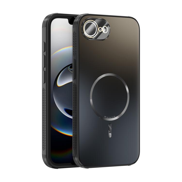 ABEEL Heat Dissipation Frosted MagSafe Phone Case with Lens Film, For iPhone 17e / 16e, For iPhone 17 Pro Max, For iPhone 17 Pro, For iPhone 17, For iPhone Air, For iPhone 16 Pro Max, For iPhone 16 Pro, For iPhone 16 Plus