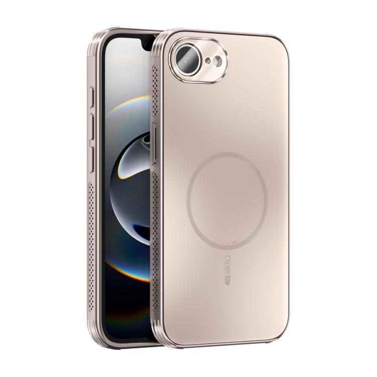 ABEEL Heat Dissipation Frosted MagSafe Phone Case with Lens Film, For iPhone 17e / 16e, For iPhone 17 Pro Max, For iPhone 17 Pro, For iPhone 17, For iPhone Air, For iPhone 16 Pro Max, For iPhone 16 Pro, For iPhone 16 Plus