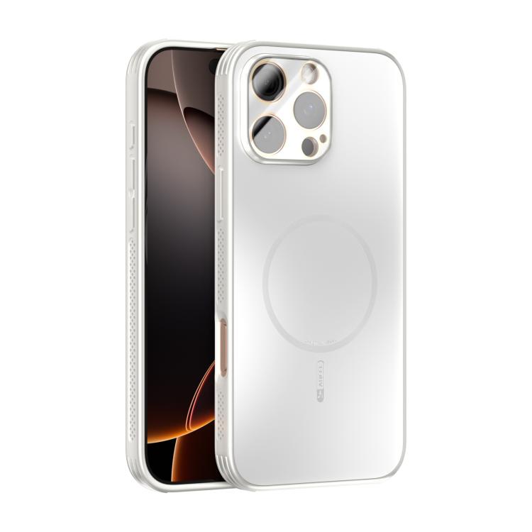 ABEEL Heat Dissipation Frosted MagSafe Phone Case with Lens Film, For iPhone 17e / 16e, For iPhone 17 Pro Max, For iPhone 17 Pro, For iPhone 17, For iPhone Air, For iPhone 16 Pro Max, For iPhone 16 Pro, For iPhone 16 Plus