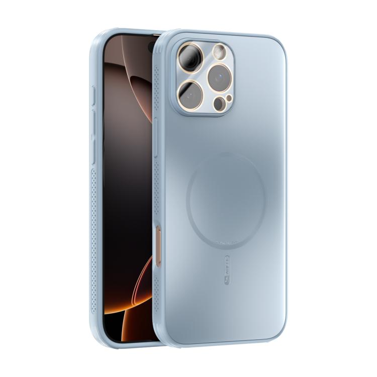 ABEEL Heat Dissipation Frosted MagSafe Phone Case with Lens Film, For iPhone 17e / 16e, For iPhone 17 Pro Max, For iPhone 17 Pro, For iPhone 17, For iPhone Air, For iPhone 16 Pro Max, For iPhone 16 Pro, For iPhone 16 Plus