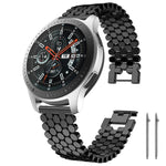 xDfind Fish Scale Texture Metal Watch Band, 22mm, 20mm, 18mm