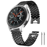 xDfind Fish Scale Texture Metal Watch Band, 22mm, 20mm, 18mm