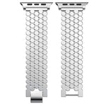 xDfind Fish Scale Texture Metal Watch Band, For Apple Watch 42 / 44 / 45 / 46 / 49mm, For Apple Watch 38 / 40 / 41 / S11 42mm