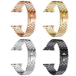 xDfind Fish Scale Texture Metal Watch Band, For Apple Watch 42 / 44 / 45 / 46 / 49mm, For Apple Watch 38 / 40 / 41 / S11 42mm