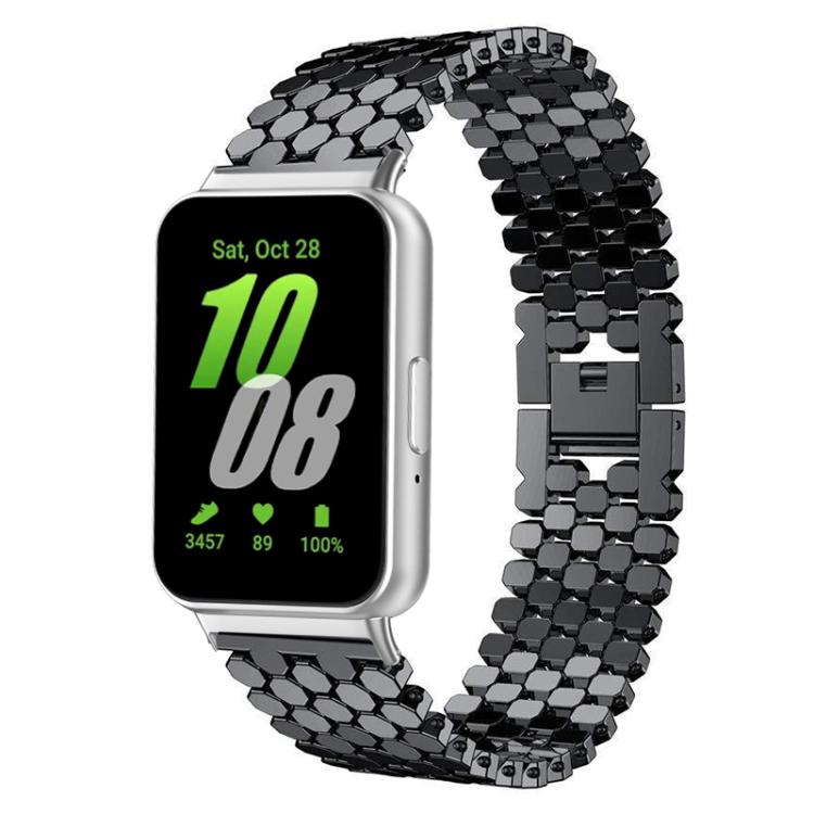 xDfind Fish Scale Texture Metal Watch Band, For Samsung Galaxy Watch Ultra/Ultra 2025, For Samsung Galaxy Watch8 / 8 Classic, For Samsung Galaxy Watch7 / FE / 6 / 5 / 4, For Samsung Galaxy Fit3