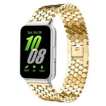 xDfind Fish Scale Texture Metal Watch Band, For Samsung Galaxy Watch Ultra/Ultra 2025, For Samsung Galaxy Watch8 / 8 Classic, For Samsung Galaxy Watch7 / FE / 6 / 5 / 4, For Samsung Galaxy Fit3