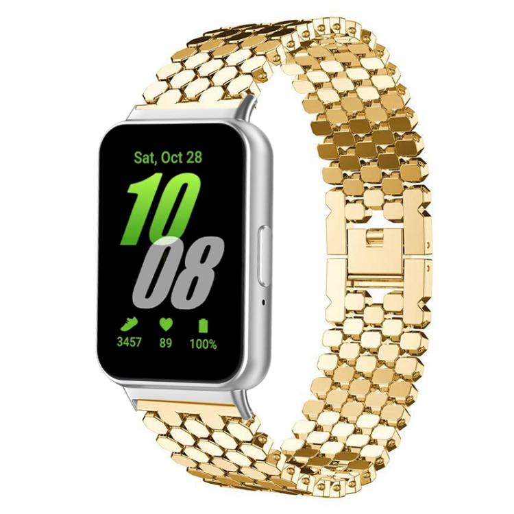 xDfind Fish Scale Texture Metal Watch Band, For Samsung Galaxy Watch Ultra/Ultra 2025, For Samsung Galaxy Watch8 / 8 Classic, For Samsung Galaxy Watch7 / FE / 6 / 5 / 4, For Samsung Galaxy Fit3