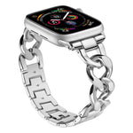 xDfind Denim Chain Metal Watch Band, For Apple Watch 42 / 44 / 45 / 46 / 49mm