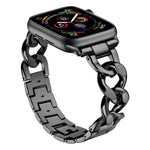 xDfind Denim Chain Metal Watch Band, For Apple Watch 42 / 44 / 45 / 46 / 49mm
