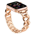 xDfind Denim Chain Metal Watch Band, For Apple Watch 42 / 44 / 45 / 46 / 49mm